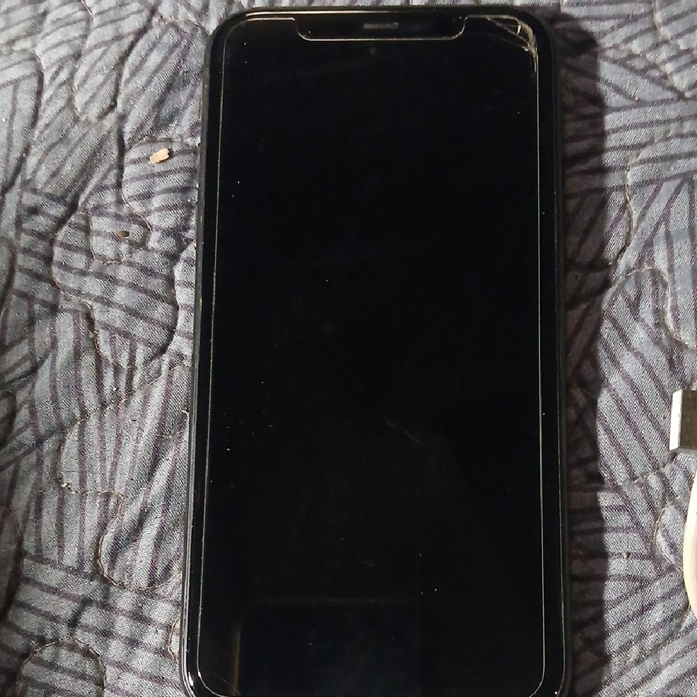 Apple Black Smartphone